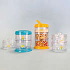 Alternate image 4 for Innobaby Packin&#39; SMART 5-Tier Zoo Animal Stackable Container Set in Strawberry