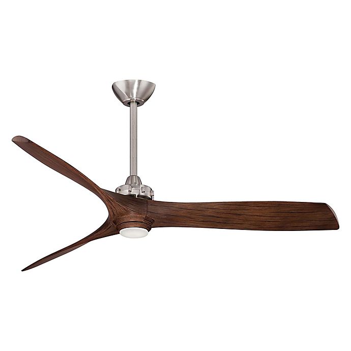 Minka Aire Aviation 60 Inch Led Ceiling Fan In Maple Brushed