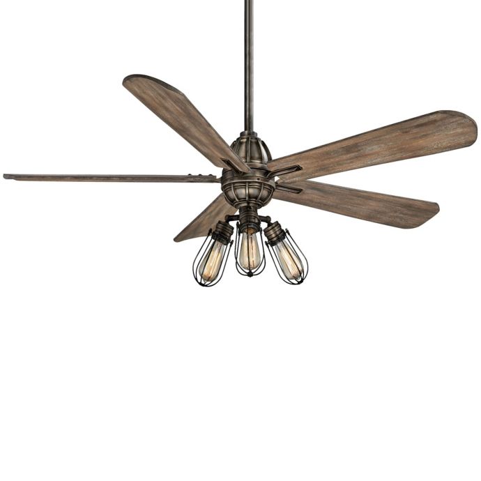 Minka Aire Alva 56 Inch 1 Light Led Ceiling Fan Bed Bath Beyond