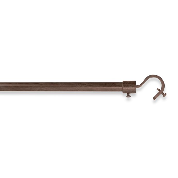 Blockaide Add A Rod 30 Inch In 72 Inch Window Curtain Rod In