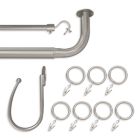 Alternate image 0 for BlockAide Curtain Rod Hardware in Pewter