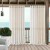 Carmen Grommet Sheer Indoor/Outdoor Window Curtain Panel (Single)