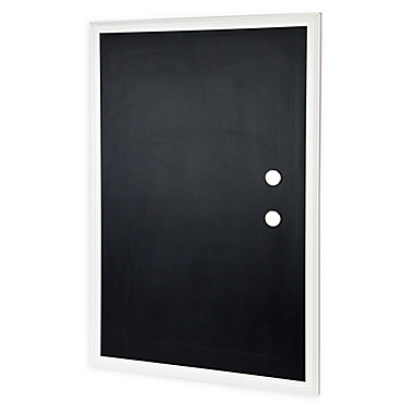 Wood-Framed Magnetic Chalkboard with Magnets. View a larger version of this product image.