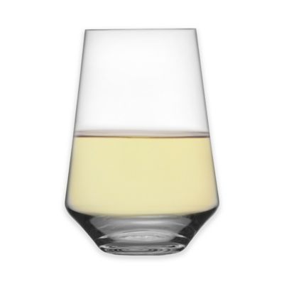 Pure Stemless Wine Glasses (Set of 4)