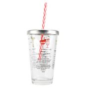 Kikkerland&reg; Frozen Cocktail Recipe Glass
