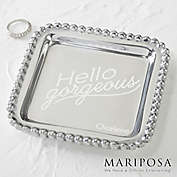 Mariposa&reg; String of Pearls Quotes Jewelry Tray