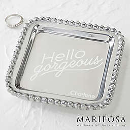 Mariposa® String of Pearls Quotes Jewelry Tray