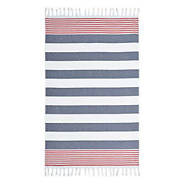 Linum Home Textiles Patriotic Pestemal Beach Towel