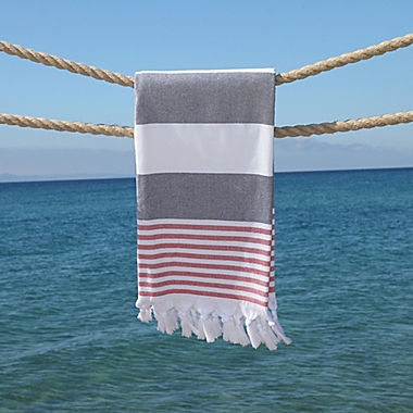 Linum Home Textiles Patriotic Pestemal Beach Towel. View a larger version of this product image.