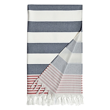 Linum Home Textiles Patriotic Pestemal Beach Towel. View a larger version of this product image.