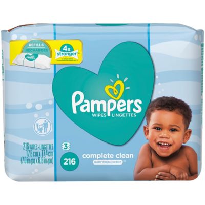 wet wipes pampers