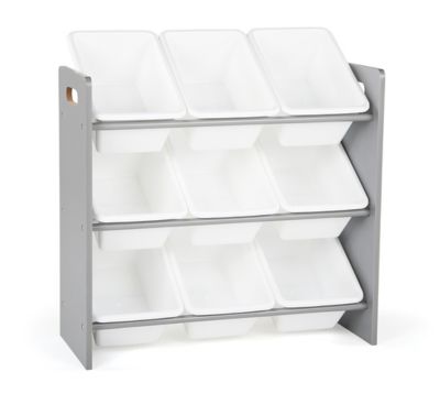 white toy storage