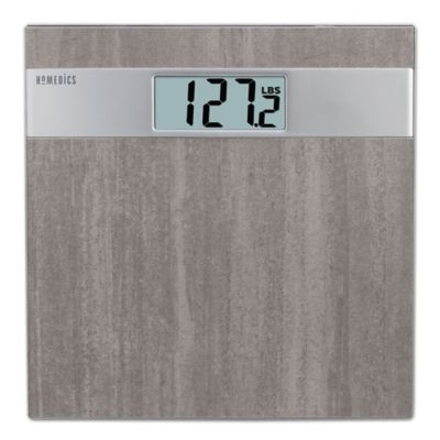 HoMedics® Grey Stone Digital Bath Scale