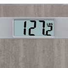Alternate image 1 for HoMedics&reg; Grey Stone Digital Bath Scale