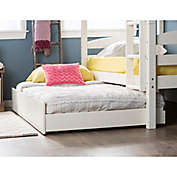 Forest Gate&trade; Charlotte Solid Wood Twin Trundle Bed in White