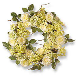 National Tree Company® 24-Inch Artificial Rose Wreath