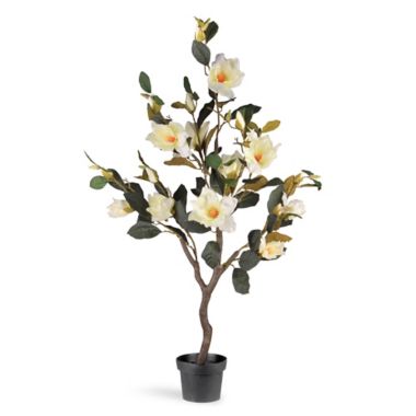 National Tree Company® 48-Inch Artificial Magnolia Tree | Bed Bath & Beyond