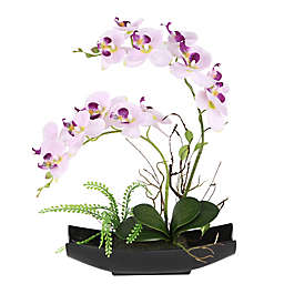 National Tree Company® Artificial Orchid Arrangement in Long Planter