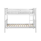 Alternate image 12 for Forest Gate&trade; Mission Solid Wood Twin Over Twin Bunk Bed in White
