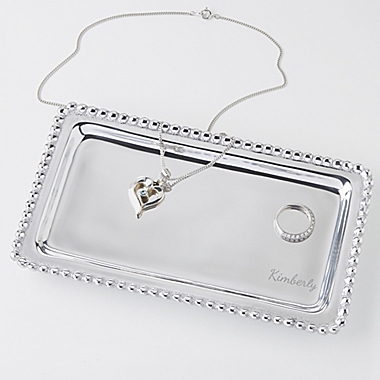 Mariposa&reg; String of Pearls Name Jewelry Tray. View a larger version of this product image.