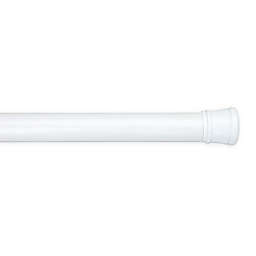 Bath Bliss 42-Inch 72-Inch Tension Shower Rod in White