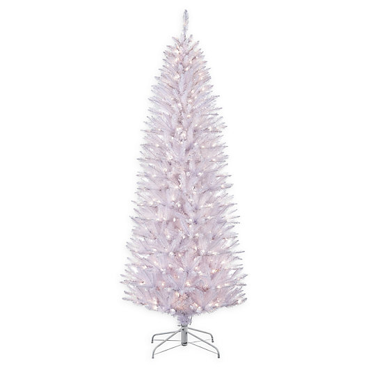 Alternate image 1 for Puleo International Pre-Lit Pencil Frasier Fir Christmas Tree