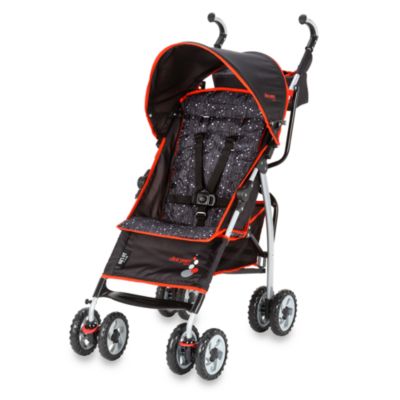 the first years stroller red and black