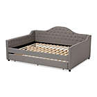 Alternate image 4 for Baxton Studio Perry Upholstered Daybed with Twin Trundle