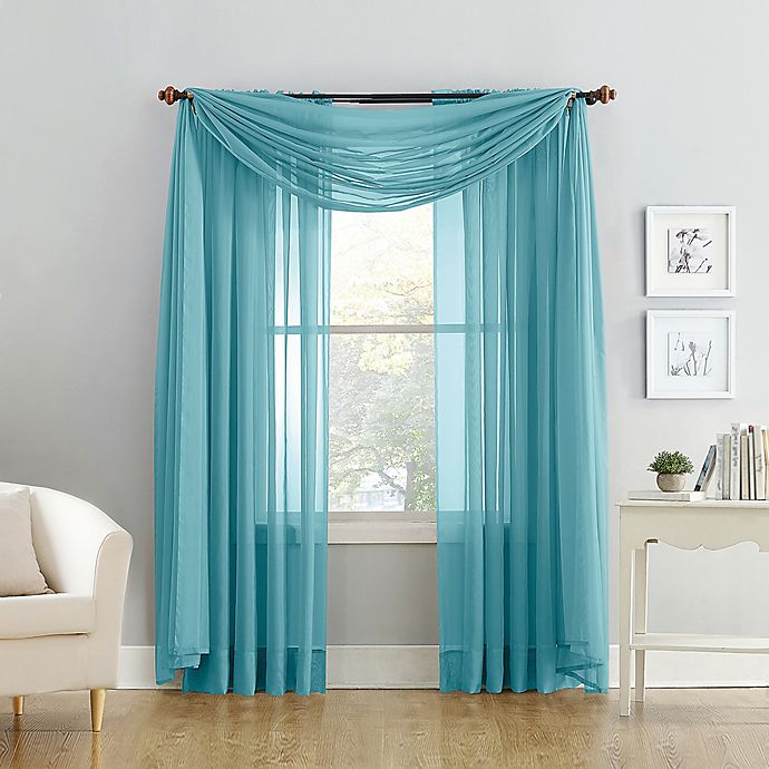Colorful Tree Voile Curtains Drape Panel Door Window Sheer Scarf Valance Net 