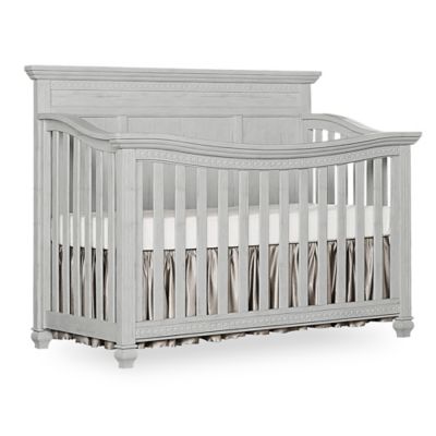 antique grey crib