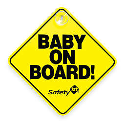 Safety 1st®  Baby On Board Sign in Yellow