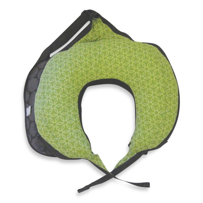 Boppy Travel Pillow In Mama Dot Basket Green Buybuy Baby