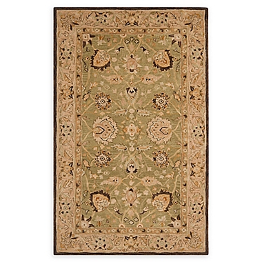 Safavieh Anatolia Paxton 5&#39; x 8&#39; Handcrafted Area Rug in Sage. View a larger version of this product image.