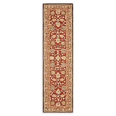 Safavieh Anatolia Paxton 2&#39;3 x 10&#39; Handcrafted Runner in Rustic Green. View a larger version of this product image.