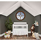 Alternate image 2 for Dream On Me Aden 3-in-1 Convertible Mini Crib in White