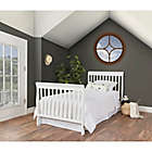 Alternate image 5 for Dream On Me Aden 3-in-1 Convertible Mini Crib in White