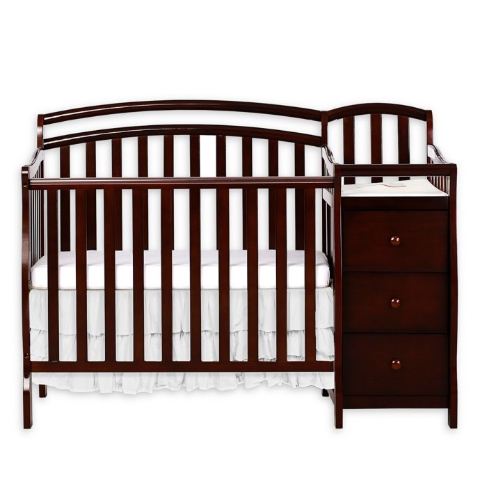 Dream On Me Casco 4 In 1 Mini Crib And Changer Bed Bath Beyond