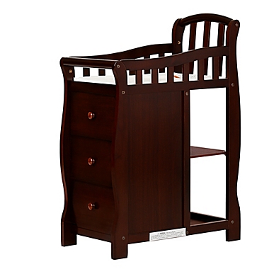 Dream On Me Casco 3-in-1 Mini Crib and Changer in Espresso. View a larger version of this product image.