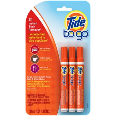 Tide To Go&reg; Instant Stain Remover (Package of 3). View a larger version of this product image.