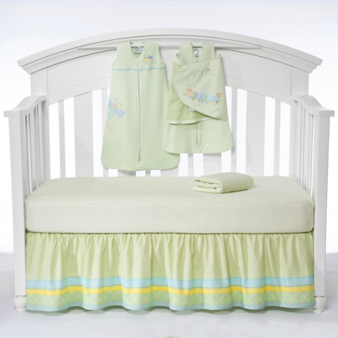 HALO® SleepSack® Friendly Caterpillar 5Piece BumperFree Crib Set