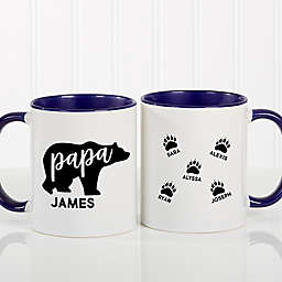 Papa Bear 11 oz. Coffee Mug in Blue
