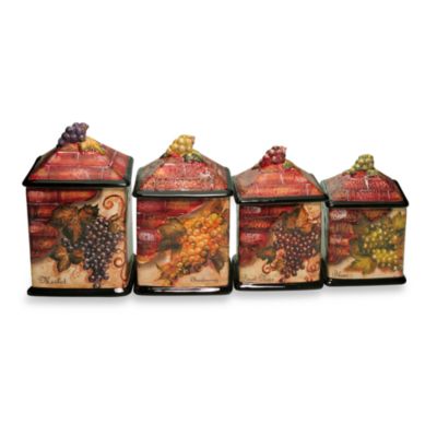 kitchen canister sets bed bath and beyond