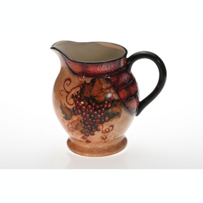 Certified International Wine Cellar Collection 3.5Quart Pitcher Bed