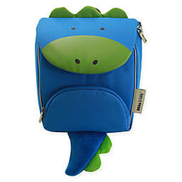 Milo & Gabby Dylan Animal Shaped Backpack with Safety Strap in Blue