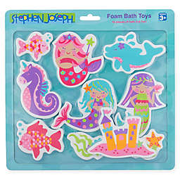 Stephen Joseph® 10-Piece Mermaid-Theme Foam Bath Toy Set