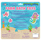 Alternate image 1 for Stephen Joseph&reg; 10-Piece Mermaid-Theme Foam Bath Toy Set