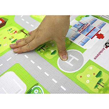 Baby Care Outdoor Picnic Mat in Town. View a larger version of this product image.
