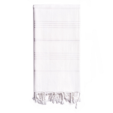 Linum Home Textiles Summer Fun Beach Towel in White. View a larger version of this product image.