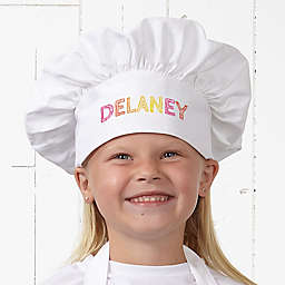 Stencil Name Youth Chef Hat