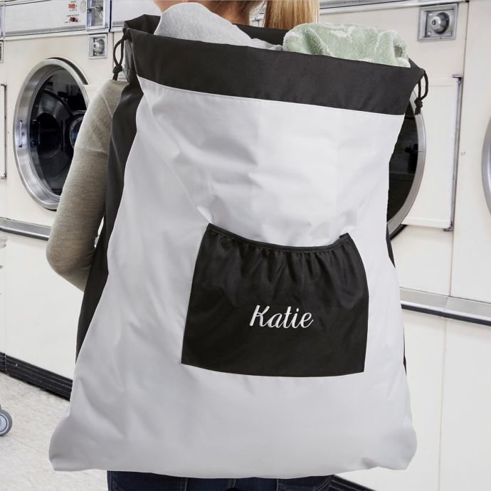 Embroidered Name Laundry Bag Bed Bath Beyond